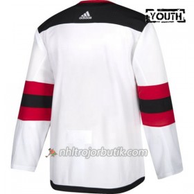 Barn Ishockey New Jersey Devils Tröja Blank Adidas Vit Authentic